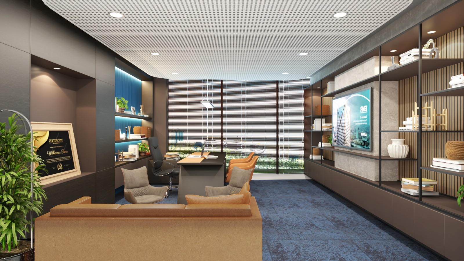 corporate interior by starfox interior